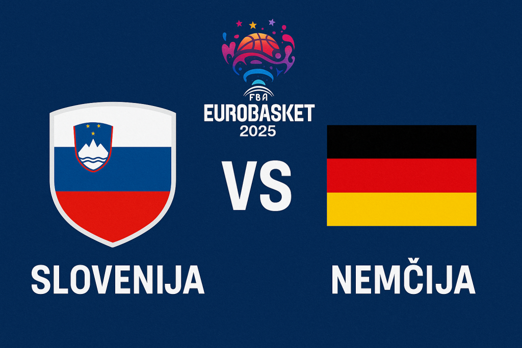 Slovenija – Nemčija: stave in napoved za EuroBasket 2025