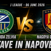 FC Machida Zelvia – Nagoya Grampus (06.06.2026): stave in napoved za J League