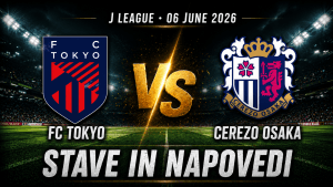 FC Tokyo – Cerezo Osaka (06.06.2026): stave in napoved za J League