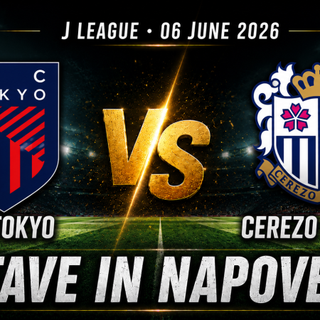 FC Tokyo – Cerezo Osaka (06.06.2026): stave in napoved za J League