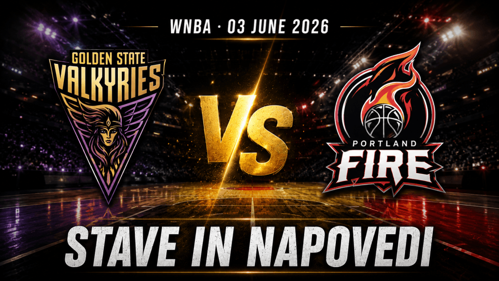 Golden State Valkyries – Portland Fire (03.06.2026): stave in napoved za WNBA