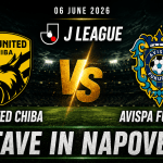 Napoved za tekmo JEF United Chiba – Avispa Fukuoka v J League (06.06.2026). Analiza forme, kvote in stavni nasveti strokovnjakov