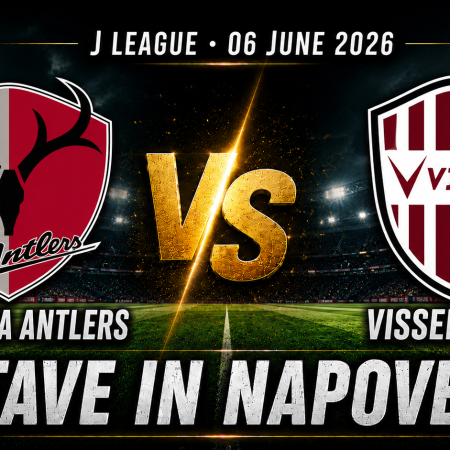 Kashima Antlers – Vissel Kobe (06.06.2026): stave in napoved za J League