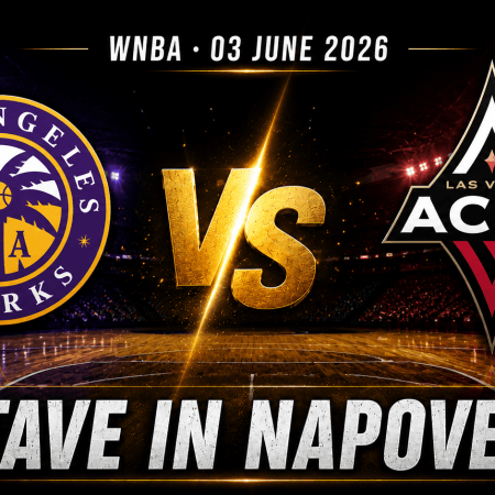 Los Angeles Sparks – Las Vegas Aces (03.06.2026): stave in napoved za WNBA