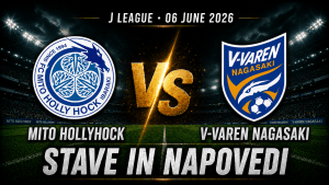Mito HollyHock – V-Varen Nagasaki (06.06.2026): stave in napoved za J League