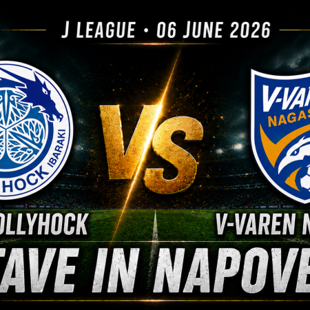 Mito HollyHock – V-Varen Nagasaki (06.06.2026): stave in napoved za J League