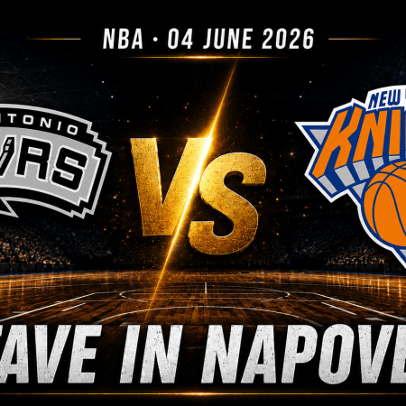 San Antonio Spurs – New York Knicks (04.06.2026): stave in napoved za NBA