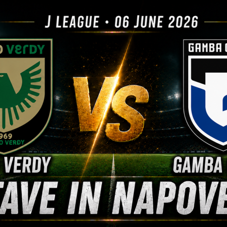 Tokyo Verdy – Gamba Osaka (06.06.2026): stave in napoved za J League